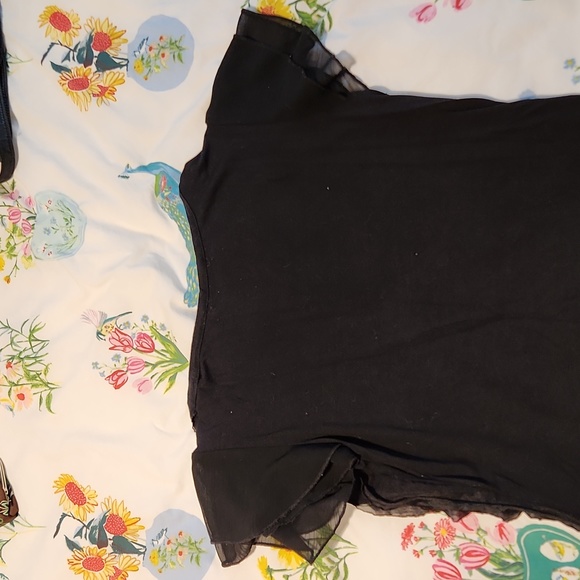 Marks and Spencer Per Una Frilled blouse with jeweled buttons - Picture 6 of 7